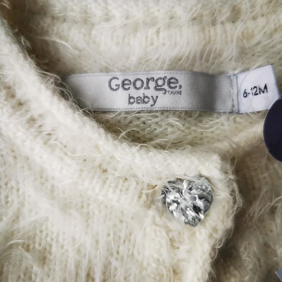 George Baby Cardigan 6-12M - Picture 2 of 4